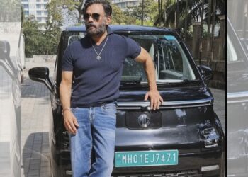 suniel Shetty mg comet