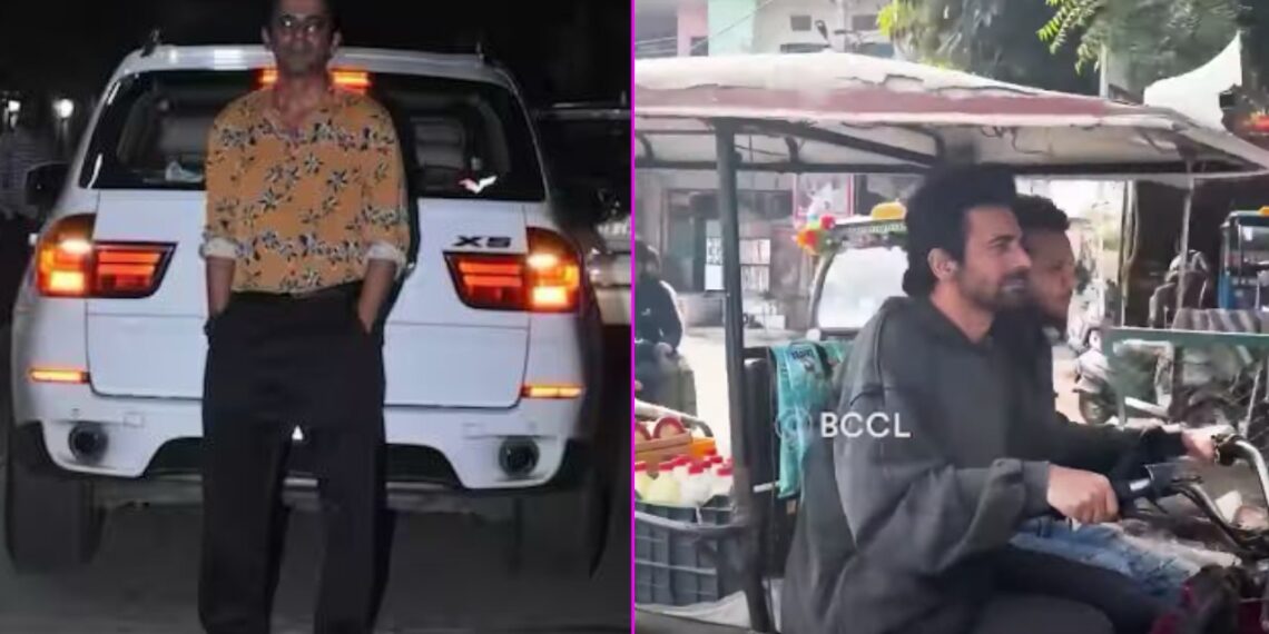 Sunil Grover Ditches BMW X5 for e-rickshaw