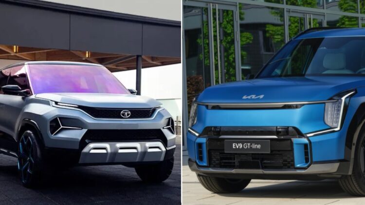 Tata Punch Ev Kia Ev9 Gt line Upcoming Electric Cars India 2029