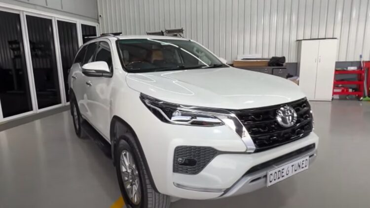Toyota Fortuner with Water Methanol Injection System