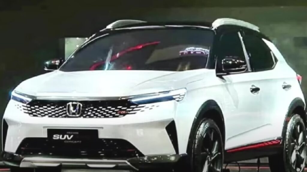 Upcoming Honda Compact Suv Representational Image