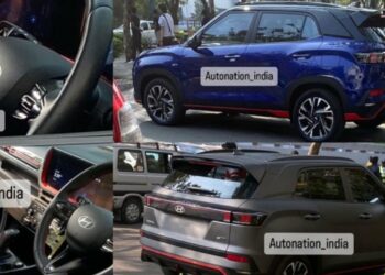 2024 Hyundai Creta N-Line Exterior Interior Blue Grey Dashboard Steering WHeel
