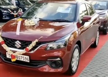 Chennai it firm ideas2it gifts maruti suzuki cars to employees Baleno