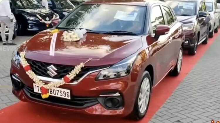 Chennai it firm ideas2it gifts maruti suzuki cars to employees Baleno