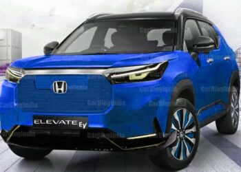 Honda Elevate EV Front Three Quarters Rendering