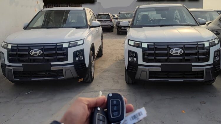 Hyundai Creta E vs EX Variant Comparison