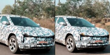 Mahindra BE.05 Electric SUV Spied