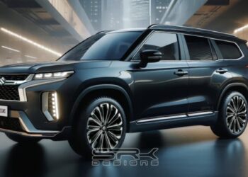 Maruti Grand Vitara 7-Seater Front Three Quarters Rendering