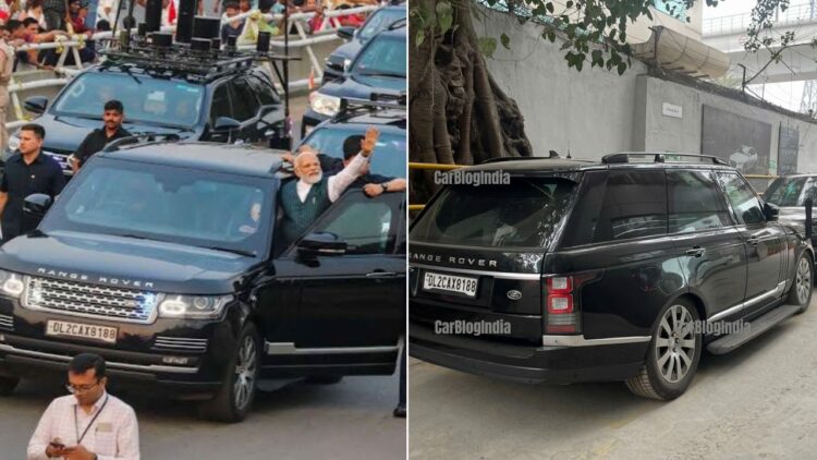 Pm Modi Range Rover Senitel Air Suspension Failure