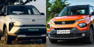 Tata Punch EV vs Petrol Comparison