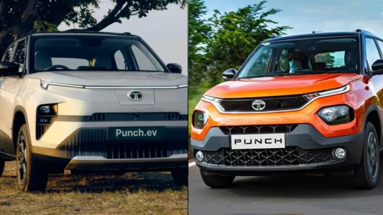 Tata Punch EV vs Petrol Comparison