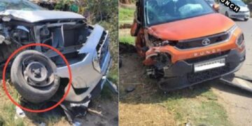 Tata Punch vs Nissan Magnite Crash