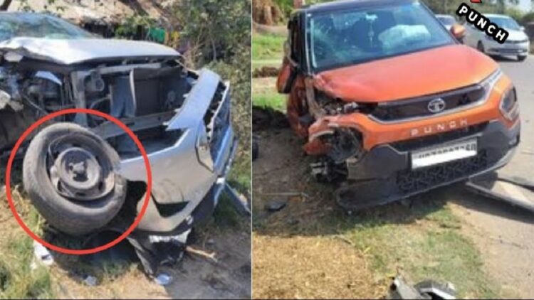 Tata Punch Vs Nissan Magnite Crash