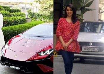 car collection of Shraddha kapoor Lamborghini technical maruti swift