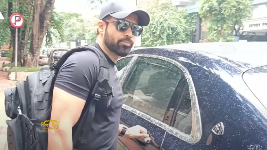 Emraan Hashmi with his Mercedes-Maybach S560