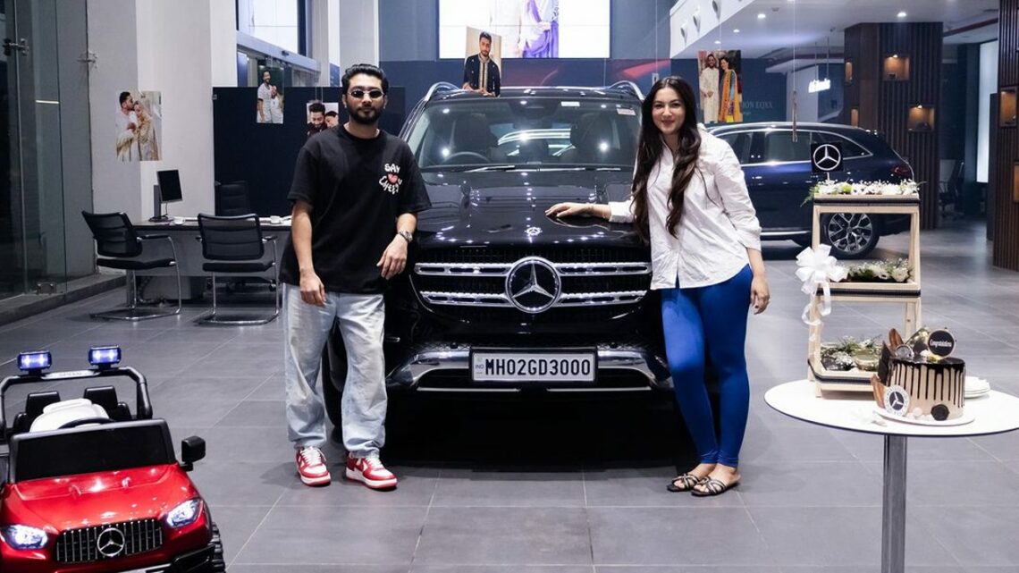 Gauahar Khan Buys Mercedes-Benz GLE