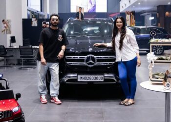 Gauahar Khan Buys Mercedes-Benz GLE