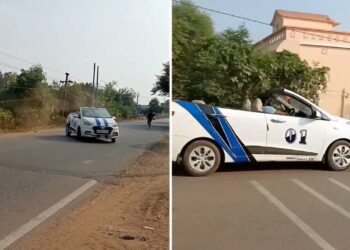 Hyundai Aura Roof Chopped Off