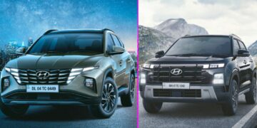 Hyundai Creta Facelift vs Hyundai Tucson Comparison