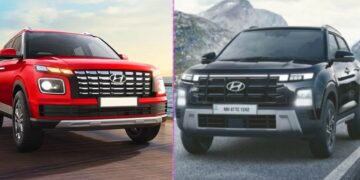 Hyundai Creta Facelift vs Venue Comparison Specs Prices Features Dimensions