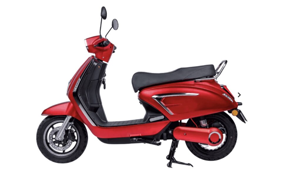 Ivoomi Jeetx Electric Scooter Side Profile