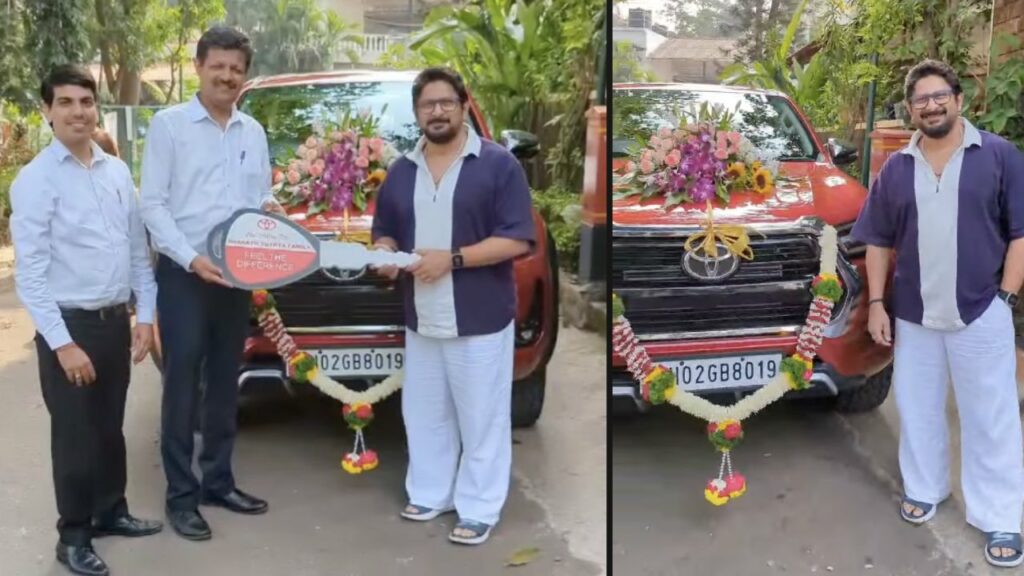 Arshad Warsi Toyota Hilux Delivery