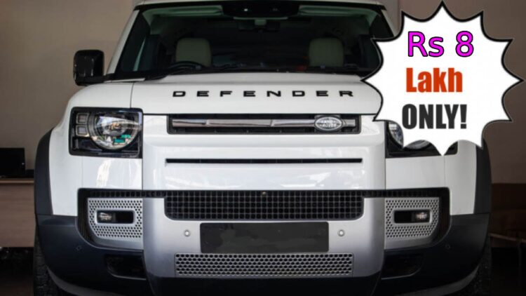 Land Rover Defender for Rs 8 Lakh Via Prorata