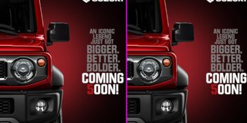 Made-in-India 5-door Suzuki Jimny Teased in Philippines