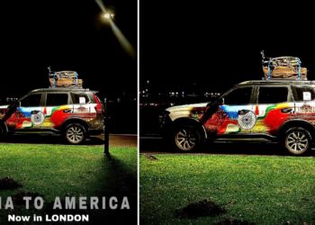 Mahindra Scorpio N Travelling to USA Reaches London