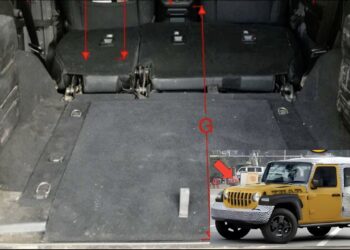 mahindra thar 5-door boot space