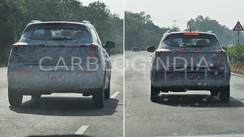 Mahindra XUV300 Facelift Spied Testing