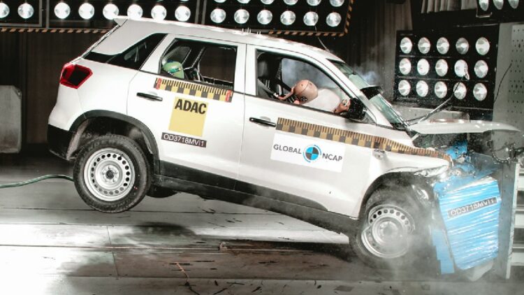 Maruti Brezza NCAP Test