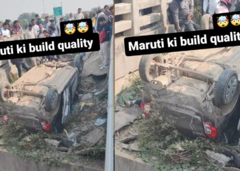 Maruti Celerio Massive Accident