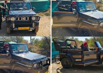 Maruti Jimny as Jungle Safari