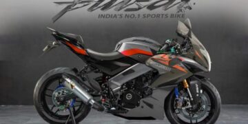 Monster Bajaj Pulsar 400 Digital Rendition
