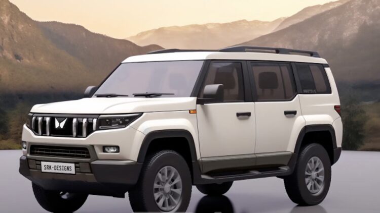 Next-Gen Mahindra Bolero Digital Rendering