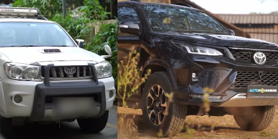 Old Toyota Fortuner Modified to Fortuner Legender
