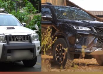 Old Toyota Fortuner Modified to Fortuner Legender