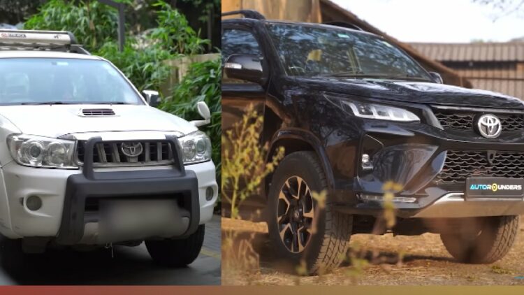 Old Toyota Fortuner Modified to Fortuner Legender