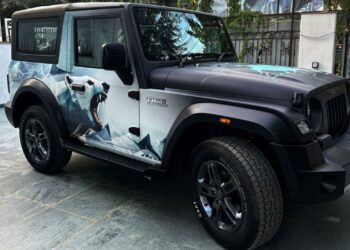 One-off Mahindra Thar Game of Thrones Wrap