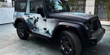 One-off Mahindra Thar Game of Thrones Wrap