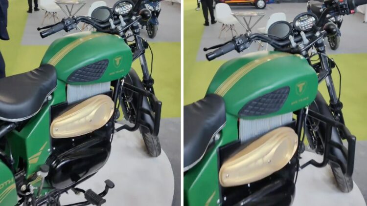 Royal Enfield Bullet lookalike Electric Ekotejas Dyroth Bike