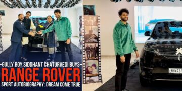 Siddhant Chaturvedi Buys Range Rover Sport Autobiography