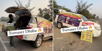 Toyota Fortuner Roadside Dhaba