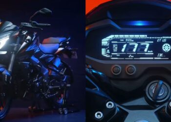 2024 Bajaj Pulsar NS200 Digital Instrument Cluster