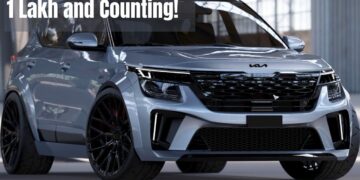 2024 Kia Seltos Facelift Front Three Quarters