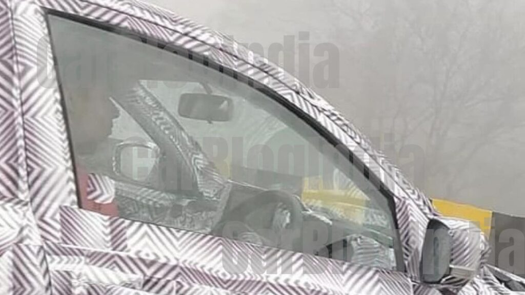 2024 Maruti Dzire Spy Pic Front Door