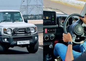 Maruti Jimny on Race Track