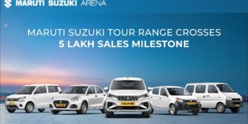 Maruti Suzuki Tour Range 5 lakh sales