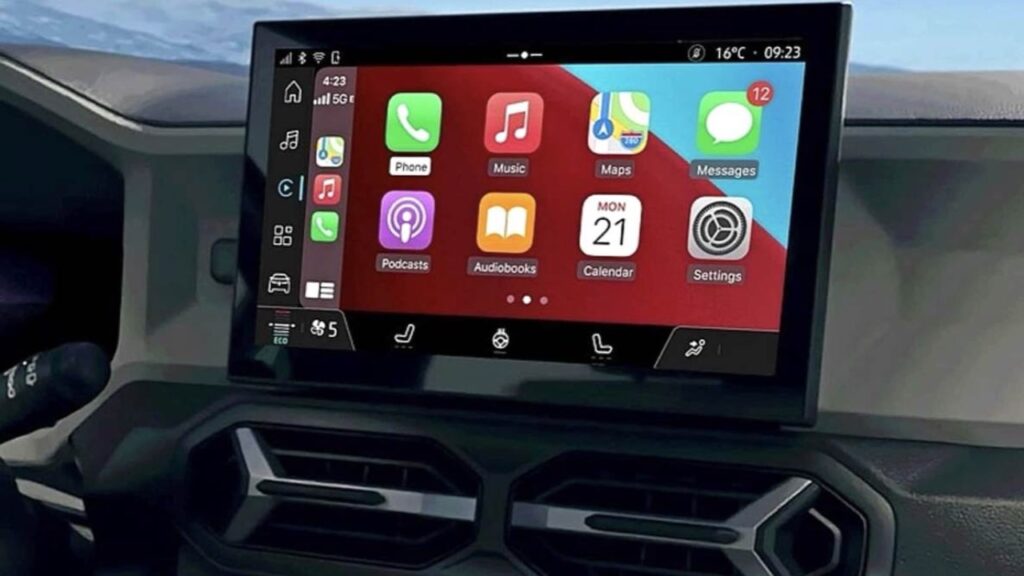 New Renault Duster Interior Touchscreen